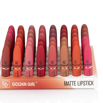 Golden Girl Matte Lipsticks.