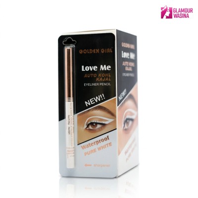 Golden Girl Waterproof Pure White Pencil Kajal