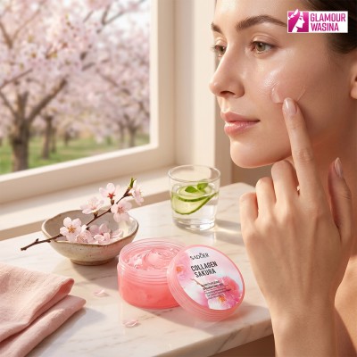 SADOER Collagen Sakura MOISTURIZING HYDRATING GEL