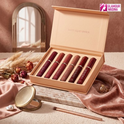 HANDAIYAN 6-Piece Matte Liquid Lipstick Set