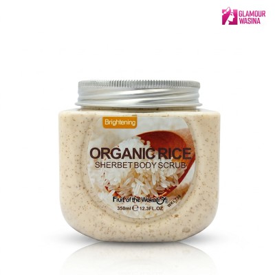 ORGANIC RICE SHERBET BODY SCRUB