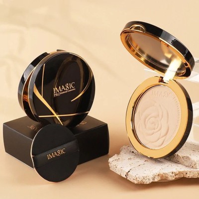 IMAGIC Professional Oil Control Makeup Setting HD Compact Powder